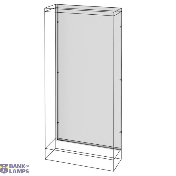 REAR PANEL - QDX 630 H - 850X1600MM image 2