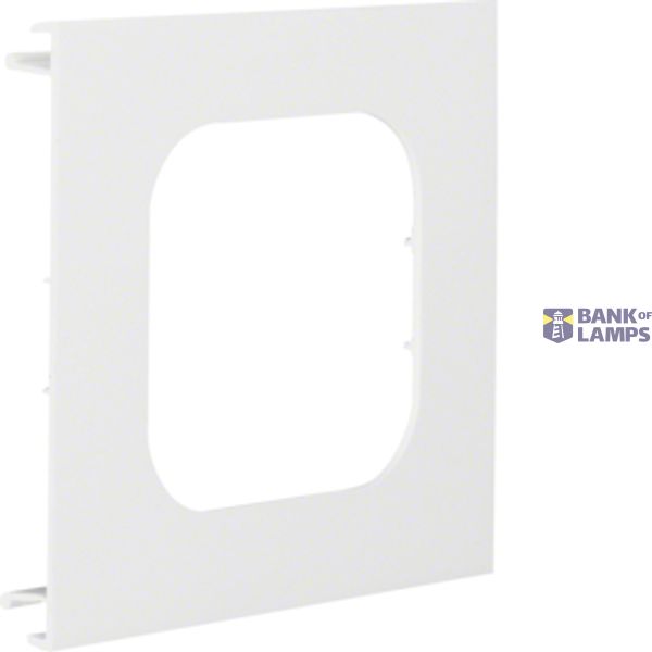 L 9610 White 9010 Pre-cut lid 1gang image 1