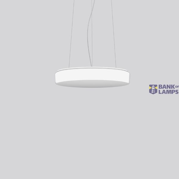 Flat Polymero Kreis, 29 W, 3400 lm, 830, white, Phase-cut Pendant lumi image 2