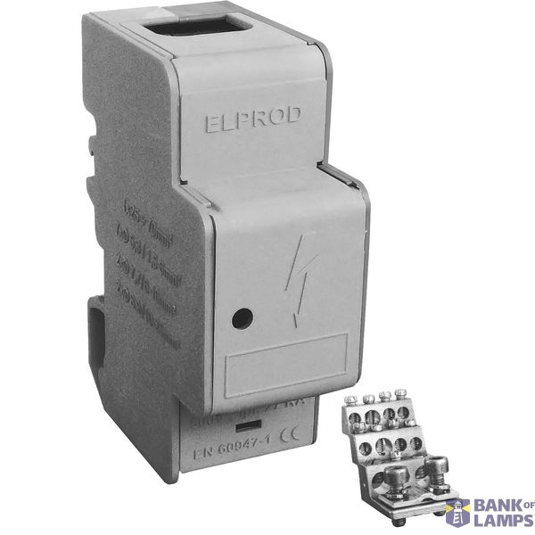 Modular distribution block ELP-LBR160As grey image 1
