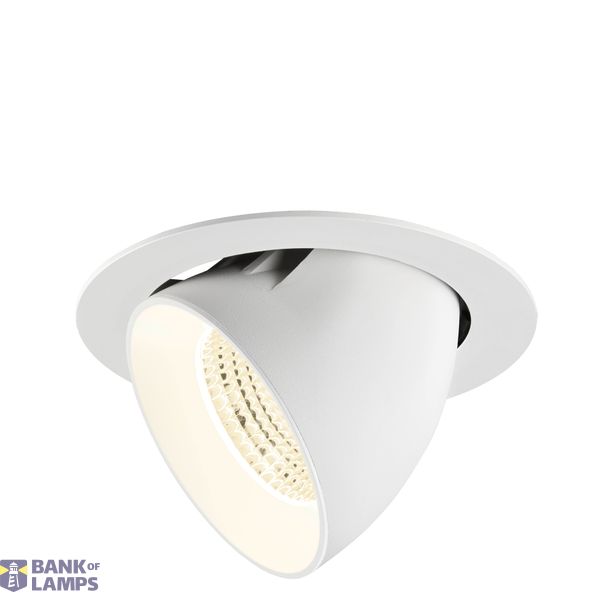 NUMINOS© GIMBLE XL, recessed ceiling light, 4000K, 55ø, wh image 1
