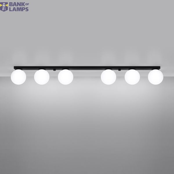 CEILING LAMP YOLI 6 BLACK G9 6X12 IP20 image 4