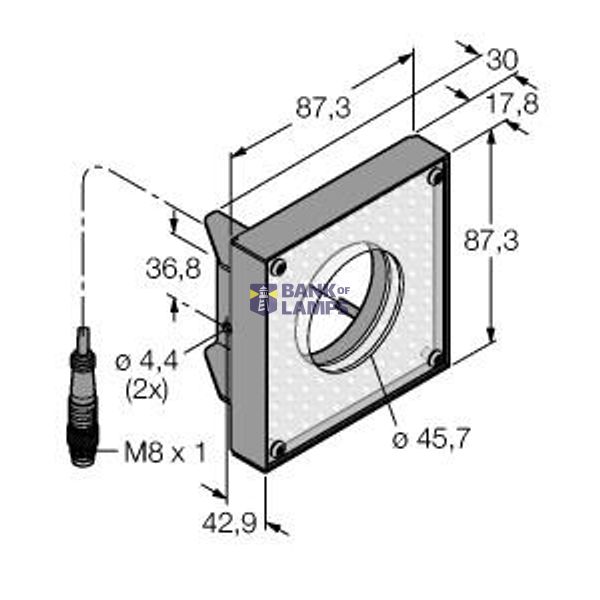 Vision System ring light   LEDGR80X80M image 2