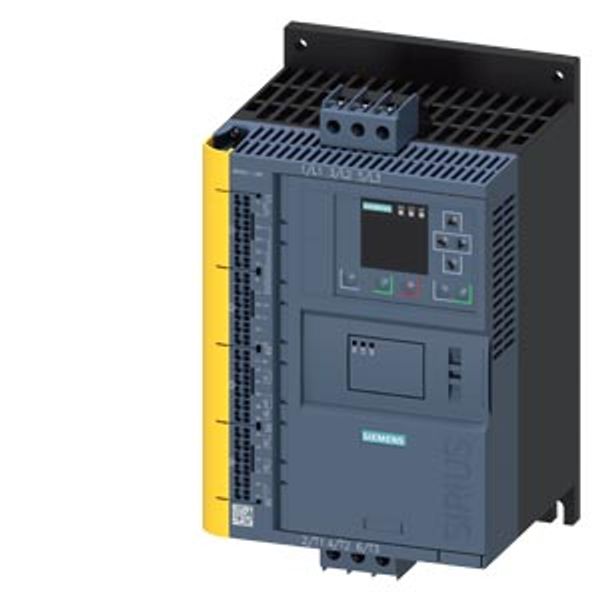 SIRIUS soft starter 200-480 V 38 A, 110-250 V AC spring-type terminals failsafe image 1