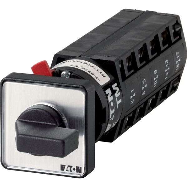 TM-5-8270/EZ Step switches, TM, 10 A, centre mounting, 5 contact unit(s), Contacts: 9, 60 °, maintained, Without 0 (Off) position, 1-3, Design number 8270 image 3