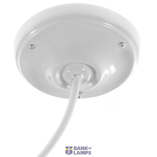 Porcelain ceiling rose kit image 1