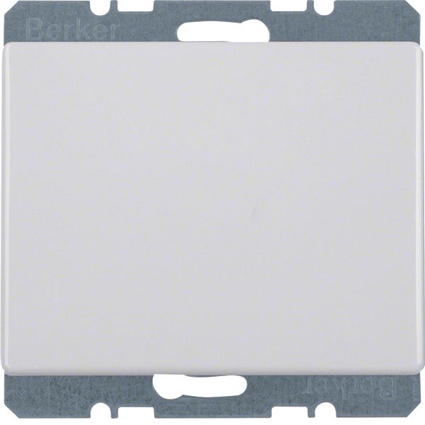 Blind plug with centre plate Arsys polar white, glossy image 2