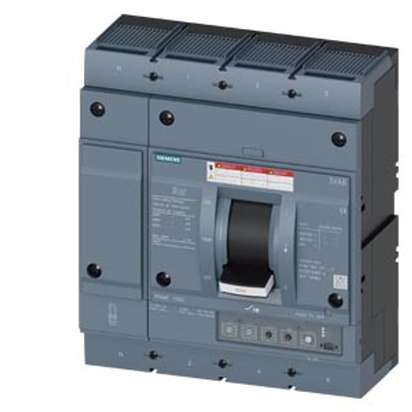 Circuit breaker 3VA6 UL frame 800 breaking capacity class M 35 kA @ 480 V 4-pole image 1