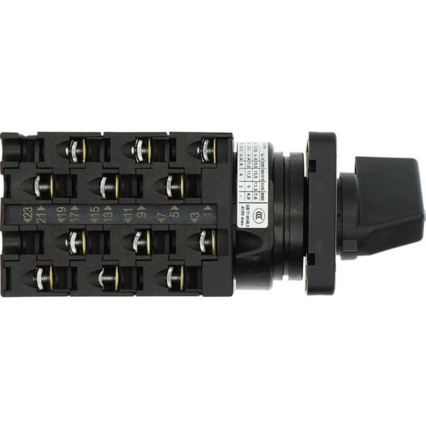 T0-6-8370/E Changeoverswitches, T0, 20 A, flush mounting, 6 contact unit(s), Contacts: 12, 90 °, maintained, Without 0 (Off) position, 1-2, Design number 8370 image 32
