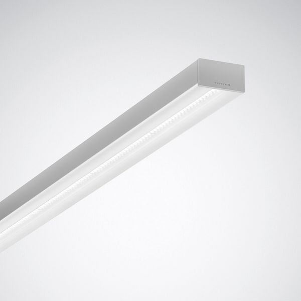 Surface-mounted luminaire Solvan Flow D Raster Aluminium rectangular ET 28W 4000lm Wide (W) IK03 3 SDCM image 1