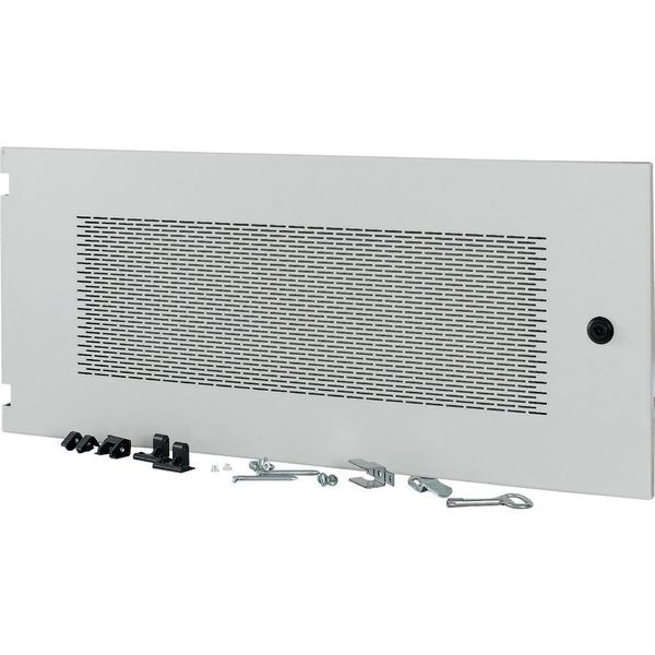 XTSZDSQV3-H350W800 Section wide door, ventilated, HxW=350x800mm, IP31, grey image 2
