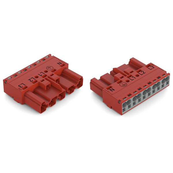 Plug 5-pole Cod. P red image 2