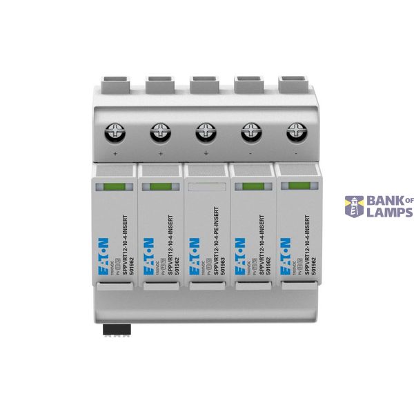 Multi MPPT PV-SPD, 1000V, class 1 and 2 combined tested with AUX conta image 4