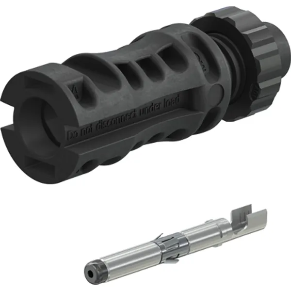 MC4-Evo stor surface mount plug, 10 mm², 1.5 kV, 62 A, 32.0277P0001 image 1