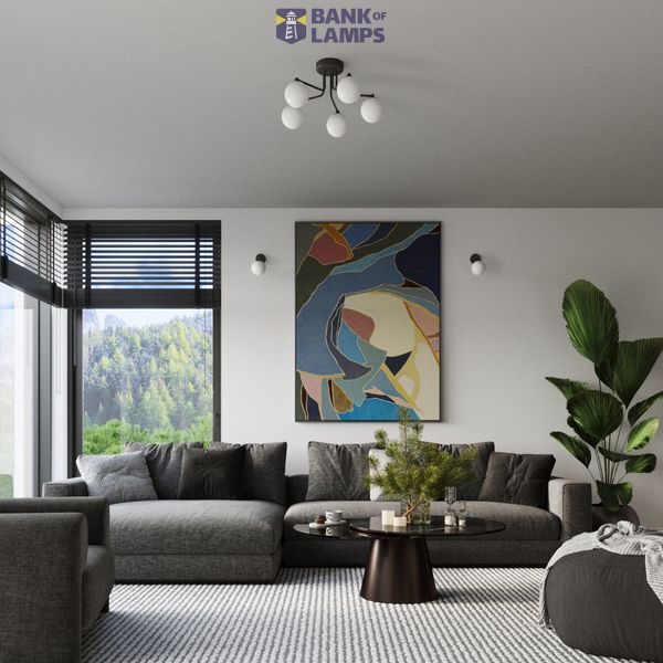 ASTRAL 3 BLACK CHANDELIER 3XG9 image 4