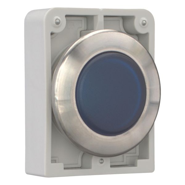M30I-FL-B Indicator light, RMQ-Titan, flat, Blue, Front ring stainless steel image 7