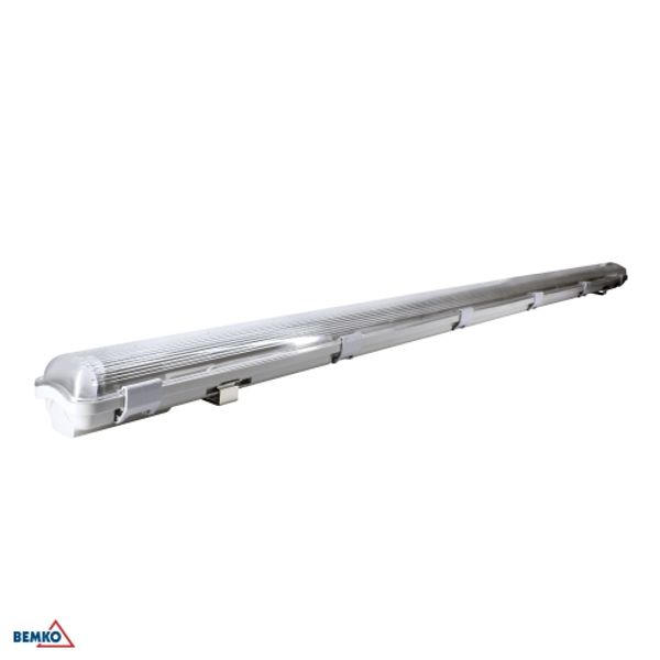 LED HERMETIC FITTING "EMPTY" 150CM 1xT8LED PC image 1