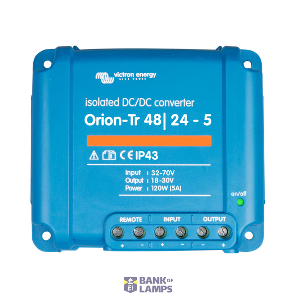 Victron Energy DC-DC pārveidotāji Orion-Tr 48/24-5A (120W) Isolated DC-DC converter image 1