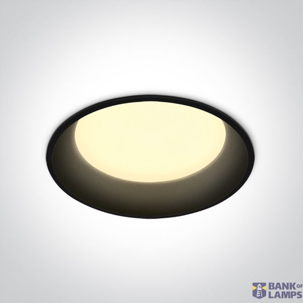BLACK LED 22w CW IP20 230V 100deg DARK LIGHT image 1