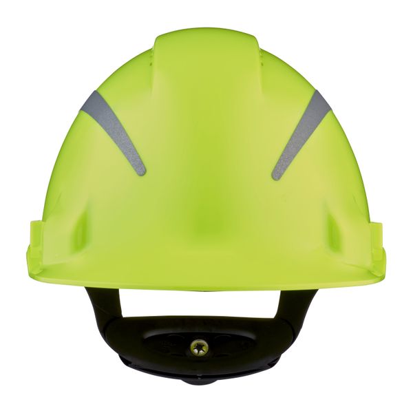3M™ Hard Hat, Uvicator, Ratchet, Ventilated, Reflective, Plastic Sweat image 2