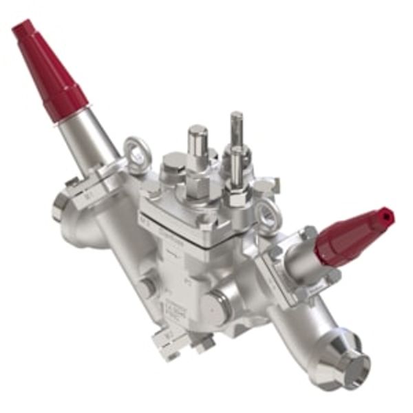 Valve station, ICF 50-4-47H32, 40 mm, Connection standard: EN 10220 image 1