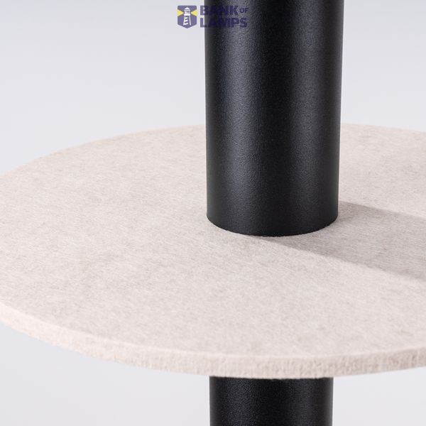 Pendant lamp PELTA 1 black/beige image 3