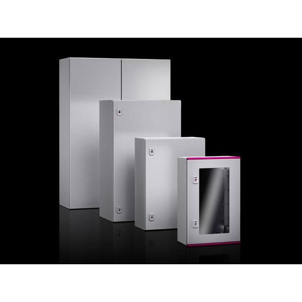 AX Plastic enclosure, WHD: 500x500x300 mm, without viewing window image 2