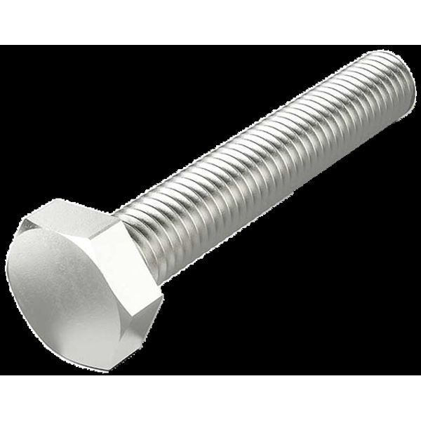 Hexagon screw DIN 933  M10x35mm image 1