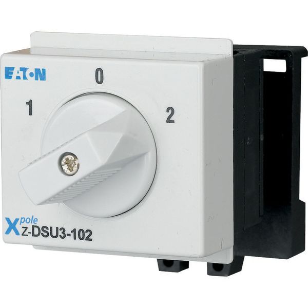 Z-DSU3-102 Rotary switch, 3p, UM, 1 - 0 - 2 image 3