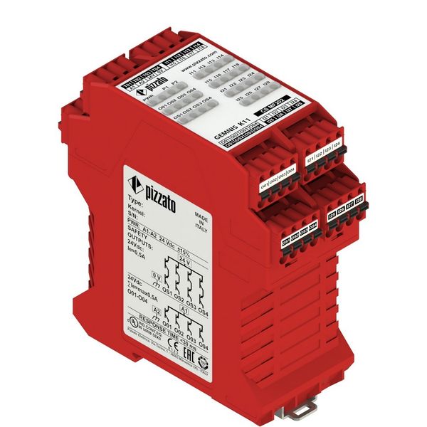 Pre-programmed multifunction module, up to SIL 3, PL e, Category 4 - Gemnis series image 1
