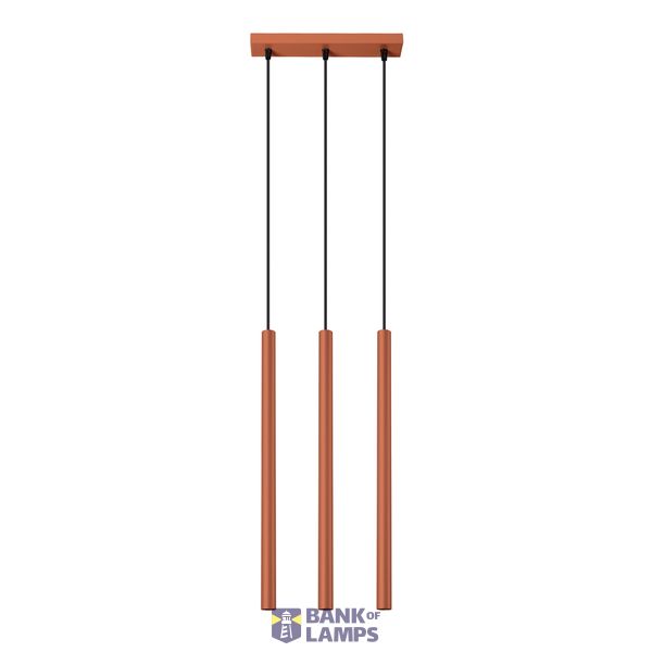 PASTELO 3 HANGING LAMP RED OCHRE 3XG9 image 3