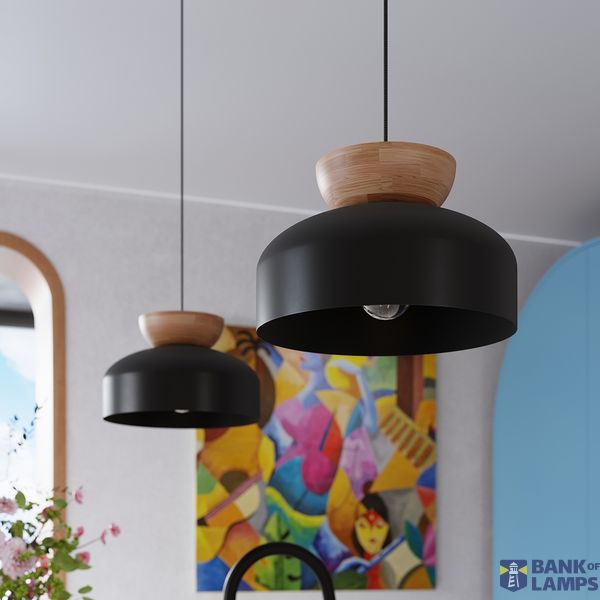 Pendant lamp MARION black image 14