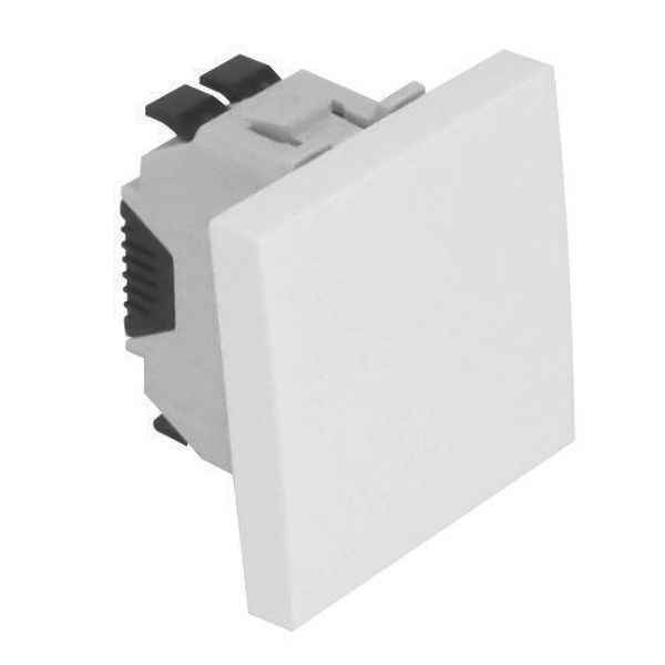 ROCKER PUSH-BUTTON (NO+NC)-2 MOD WHITE image 1