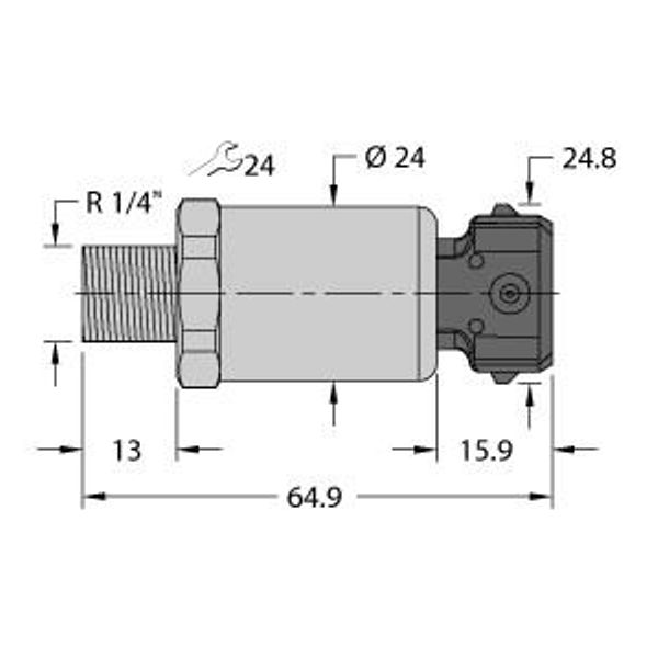 Pressure Transmitter With Current Output (2-Wire)   PT600R-2110-I2-AMP3J1 image 1