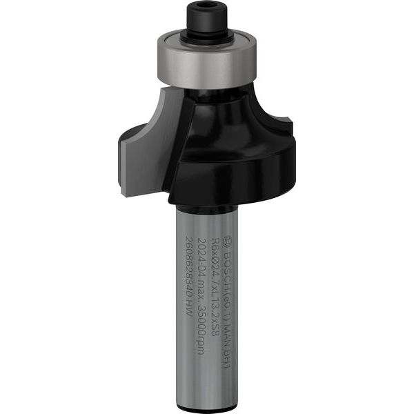 Rounding over bit, 8 mm, R1 6 mm, L 13.2 mm, G 53 mm image 1