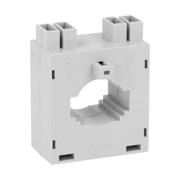 Current transformer, solid-core, for Ø23mm cable. For 30X10mm, 25X12.5mm, 20X15mm busbars, 250A image 1
