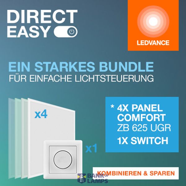 DIRECT EASY KIT 4XPL CMFT 625 1XMCULEDV image 1
