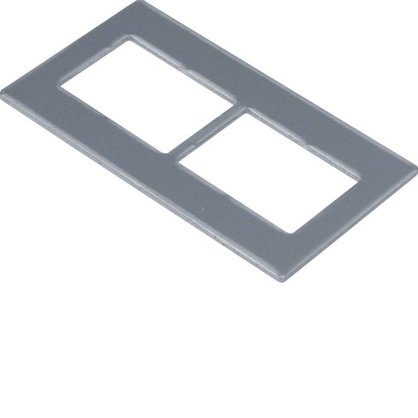 support plate f GTVD2/3 2xRJ45 20,4x27,7 image 1