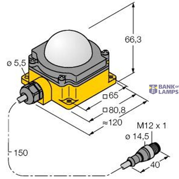 LED Signal Light Beacon   K80LGRYB4PQP image 1