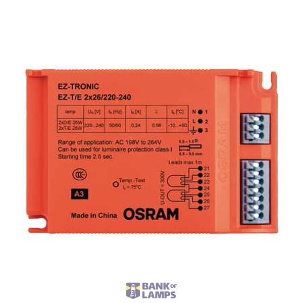 EZ-T/E 2X26/220-240 VS25           OSRAM image 3