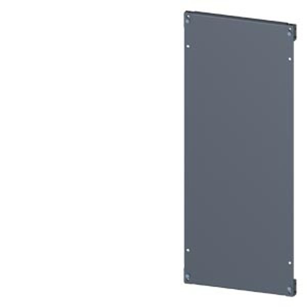 SIVACON, mounting plate, mounting with bracket, H: 800 mm, W: 400 mm, zinc-plated The SIVACON image 1