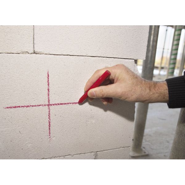 Pica 12 pcs 591/40 Marking Chalk ECO 11x110mm red image 2