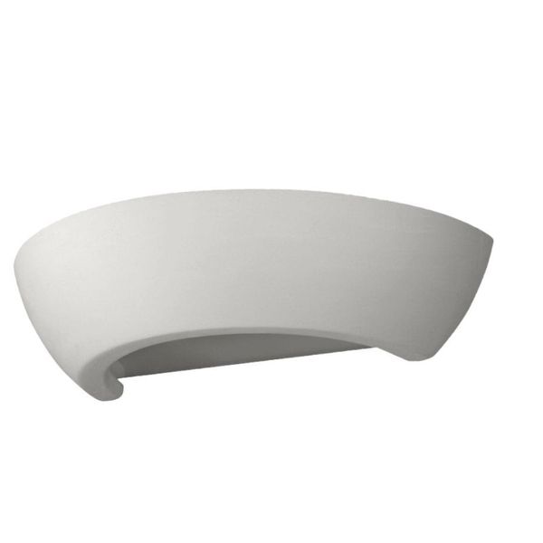 CERAMIC WALL LAMP OSKAR E27 1X60W IP20 image 1