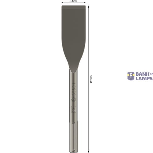 Tile chisel SDS-max 300 x 50 mm image 2