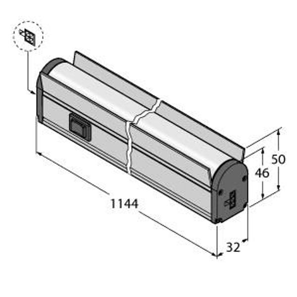 LED Linear Light In the Metal Housing   WLB32C1130EPBQ image 1