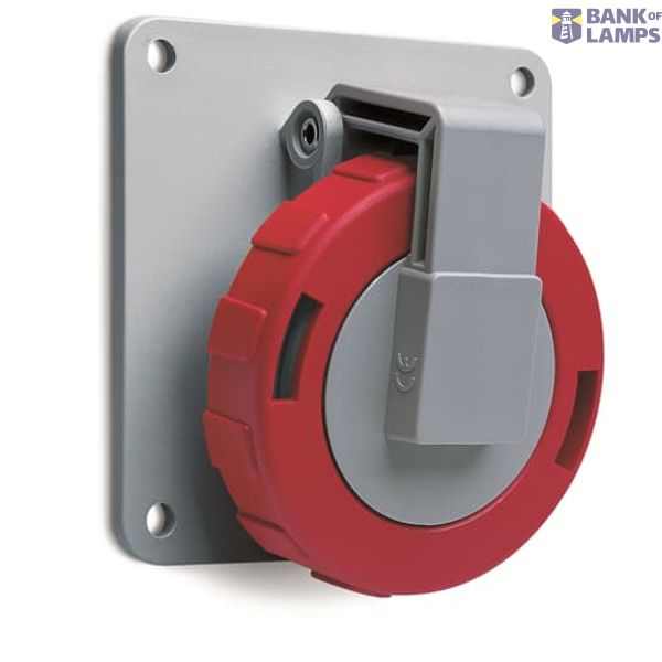 5125R6W Industrial Socket Outlet Panel Mounting image 1