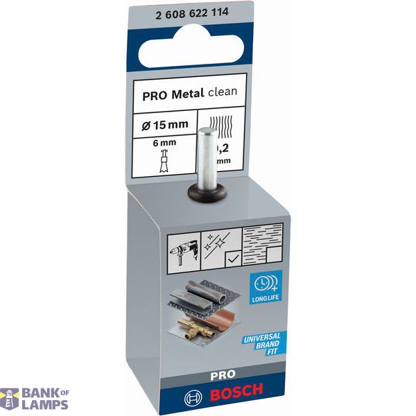 End Brush Crimped 15x0.2 mm Steel image 2