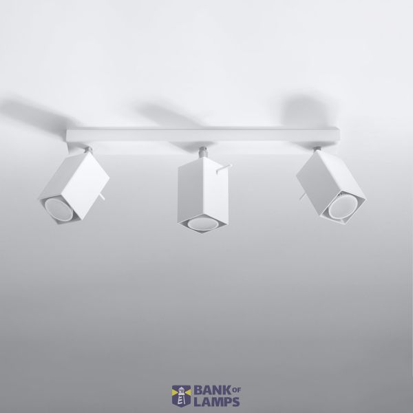 CEILING LAMP MERIDA 3 WHITE GU10 3X40W IP20 image 4
