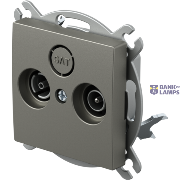 SOCKET TV-R TROUGHPASS 10dB TI XO 4417033 image 3