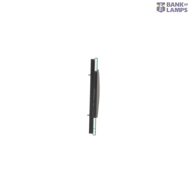 Single TV socket final, black matt image 1